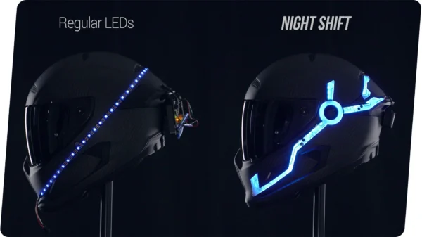 Luces Led para Casco de Motocicleta - Seguridad y Estilo en Cada Viaje - Image 2