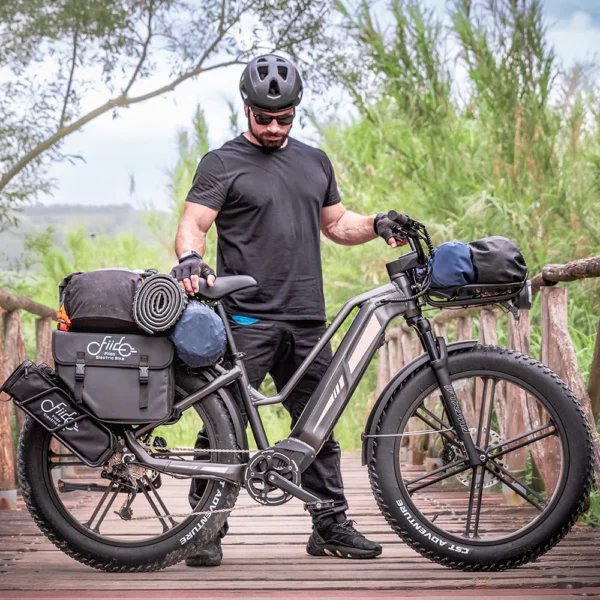 Bicicleta Eléctrica para Aventuras y Carga Pesada - Image 7