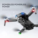 Dron 4K con gimbal en 3 ejes, menos de 249 g, transmisión de 6 km, hasta 96 min de vuelo con 3 baterías, regreso automático y QuickShots, C0.