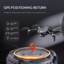 Dron 4K con gimbal en 3 ejes, menos de 249 g, transmisión de 6 km, hasta 96 min de vuelo con 3 baterías, regreso automático y QuickShots, C0.