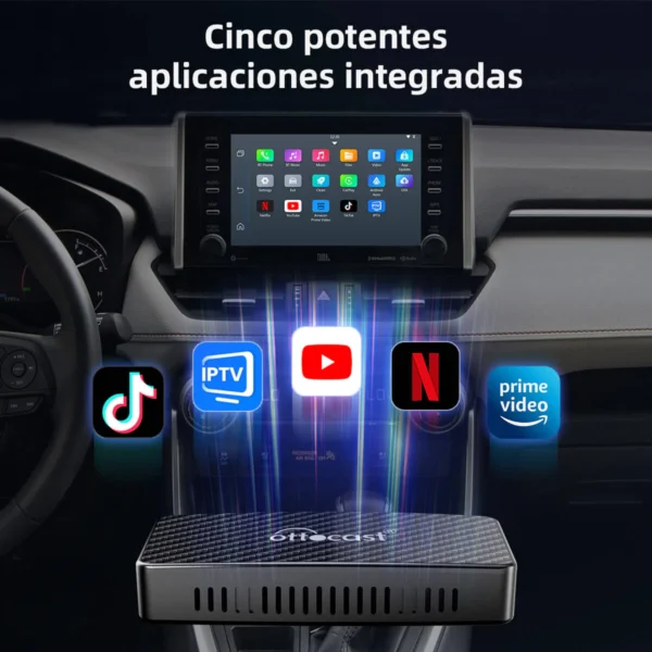 Adaptador Inalámbrico 3-en-1 Play2Video Pro para CarPlay/Android auto - Image 9