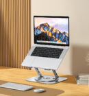 Soporte Giratorio de Aluminio para Laptop - Comodidad y Ergonomía en un Diseño Moderno