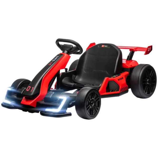 Kart eléctrico - GoKart, 45 km/h, Hasta 120 Kg, Autonomía 25 km, 4800 W potencia máxima, 4 modos