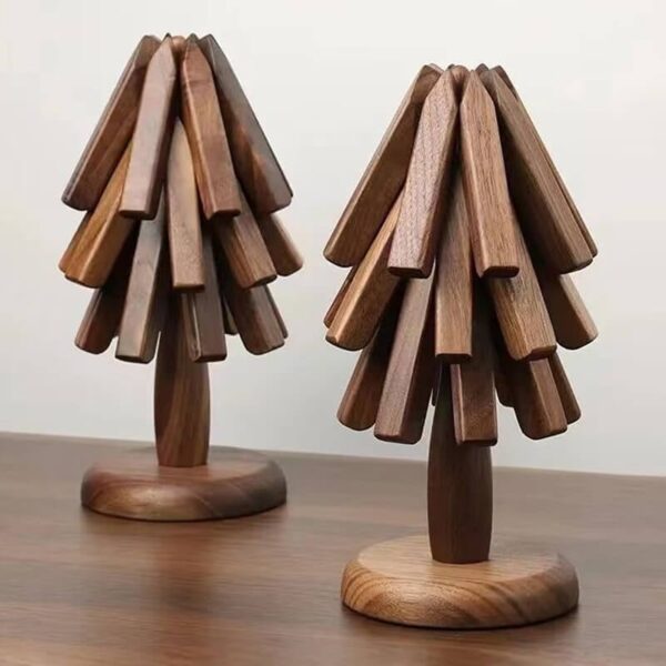 Adorno de Madera Artesanal – Árbol Decorativo